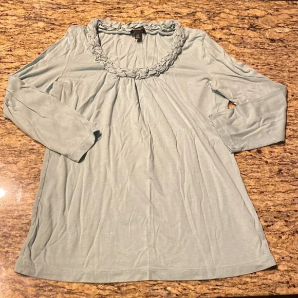 Pale Green Talbots Blouse - Picture 1 of 4